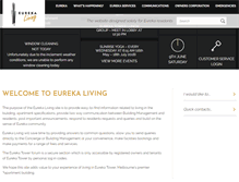 Tablet Screenshot of eurekaliving.com.au